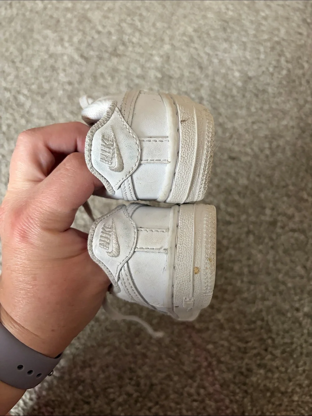 Nike White Kids Casual Sneakers